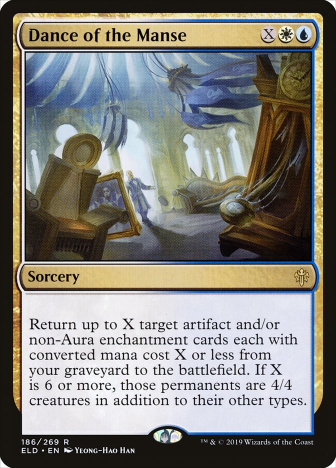 Dance of the Manse [Throne of Eldraine] | Card Merchant Takapuna