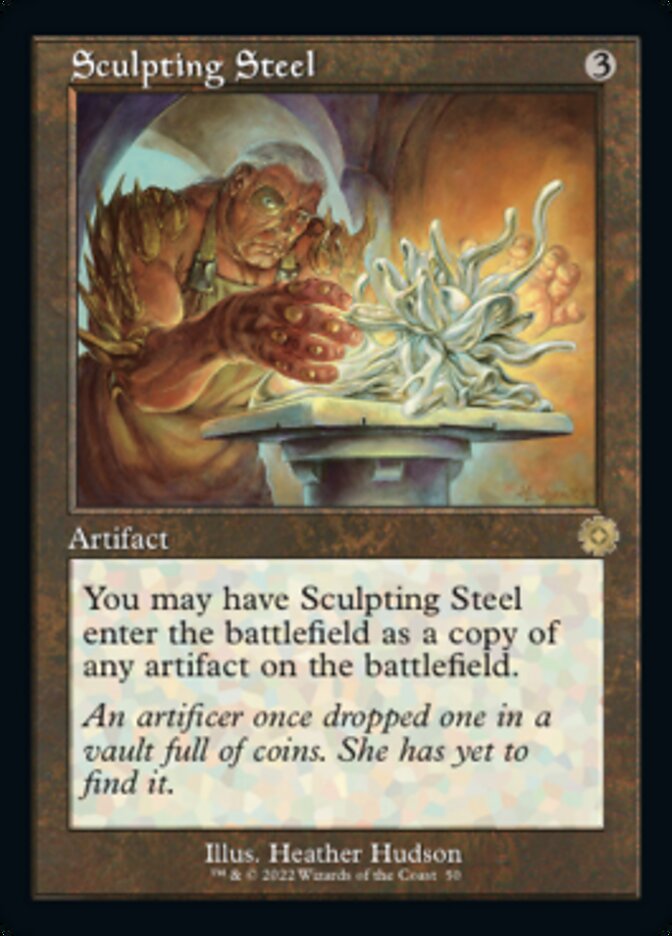 Sculpting Steel (Retro) [The Brothers' War Retro Artifacts] | Card Merchant Takapuna