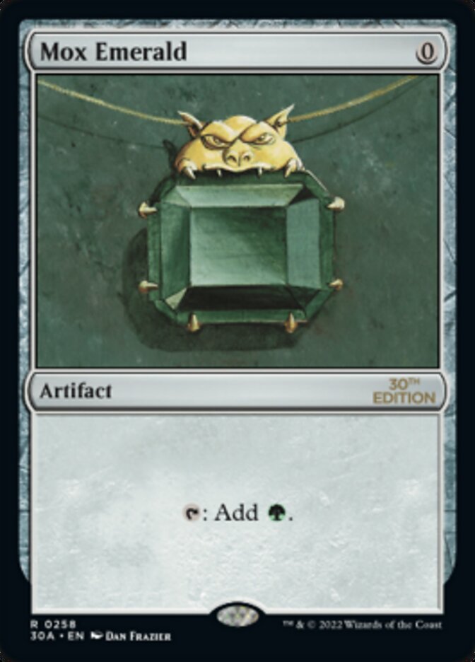 Mox Emerald [30th Anniversary Edition] | Card Merchant Takapuna