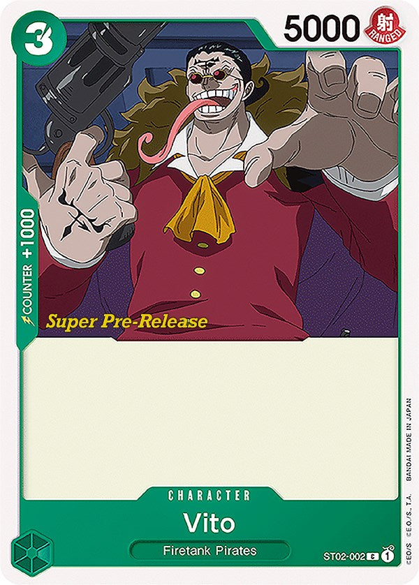Vito [Super Pre-Release Starter Deck: Worst Generation] | Card Merchant Takapuna