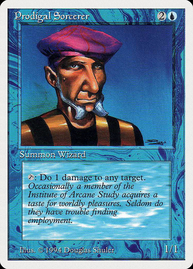 Prodigal Sorcerer [Summer Magic / Edgar] | Card Merchant Takapuna