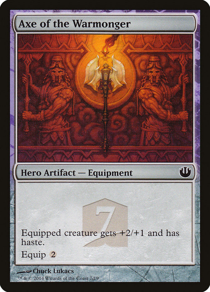 Axe of the Warmonger [Journey into Nyx Hero's Path] | Card Merchant Takapuna