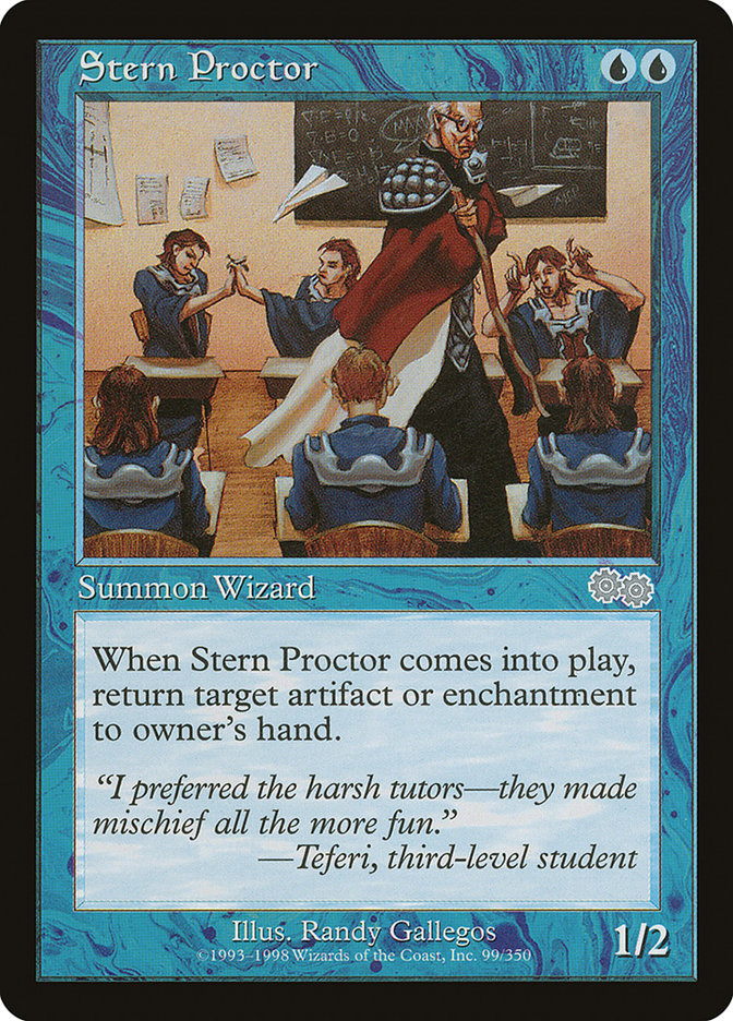 Stern Proctor [Urza's Saga] | Card Merchant Takapuna