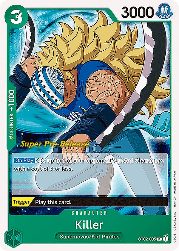 Killer [Super Pre-Release Starter Deck: Worst Generation] | Card Merchant Takapuna