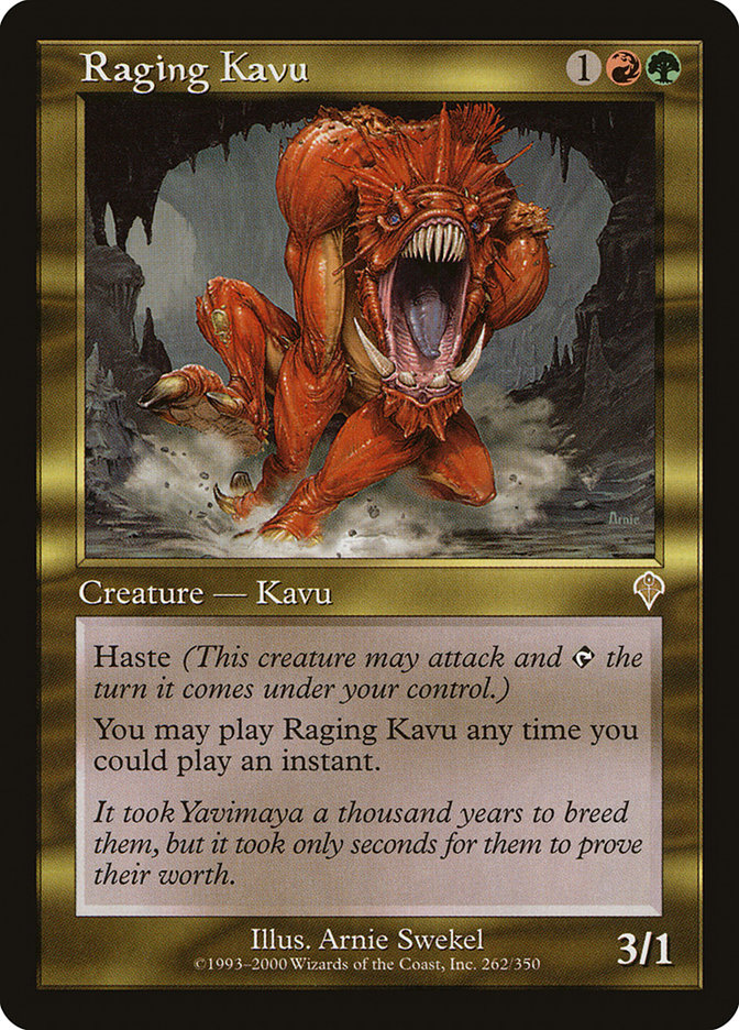 Raging Kavu [Invasion] | Card Merchant Takapuna
