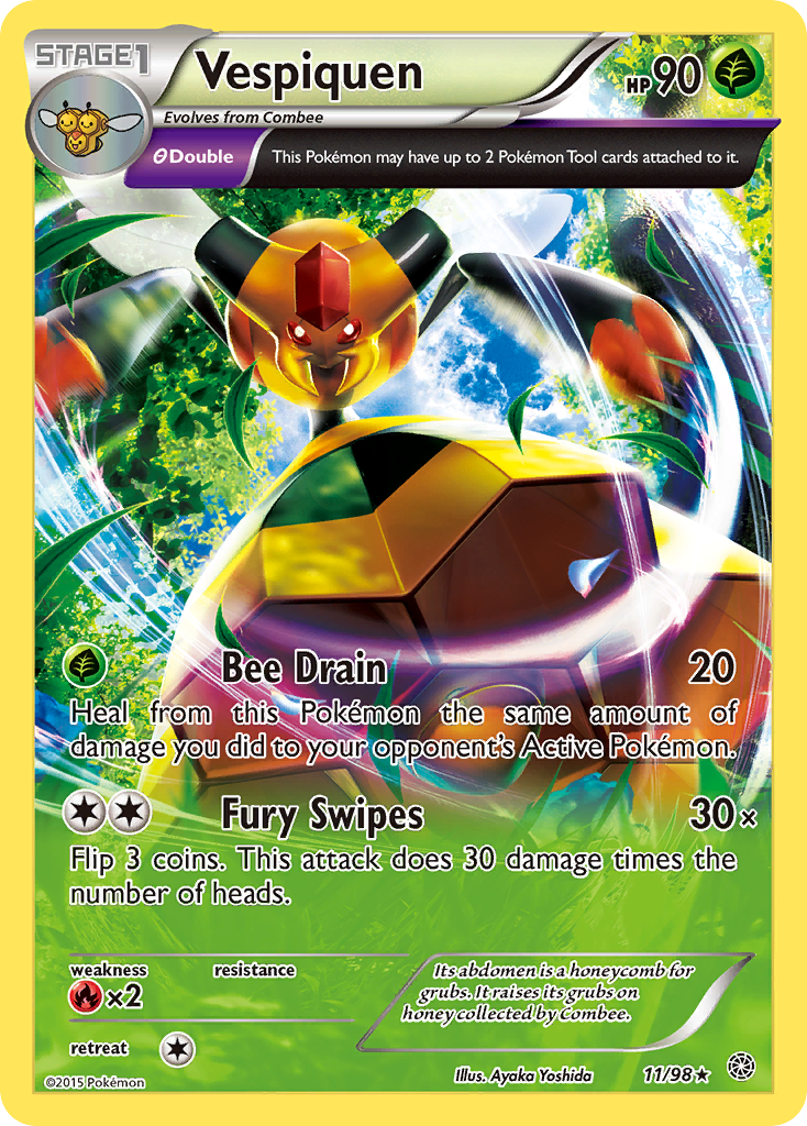 Vespiquen (11/98) [XY: Ancient Origins] | Card Merchant Takapuna
