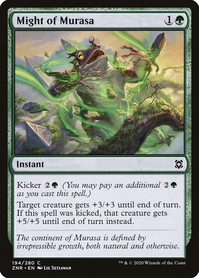 Might of Murasa [Zendikar Rising] | Card Merchant Takapuna