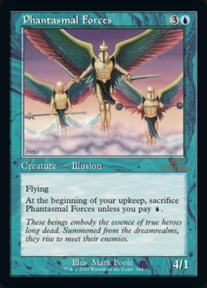Phantasmal Forces (Retro) [30th Anniversary Edition] | Card Merchant Takapuna