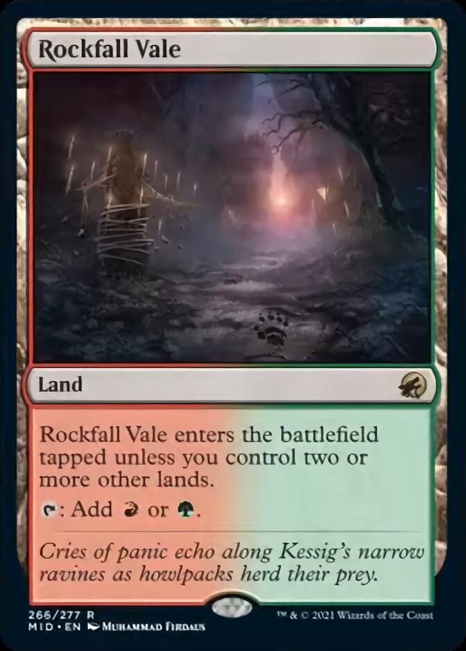 Rockfall Vale [Innistrad: Midnight Hunt] | Card Merchant Takapuna