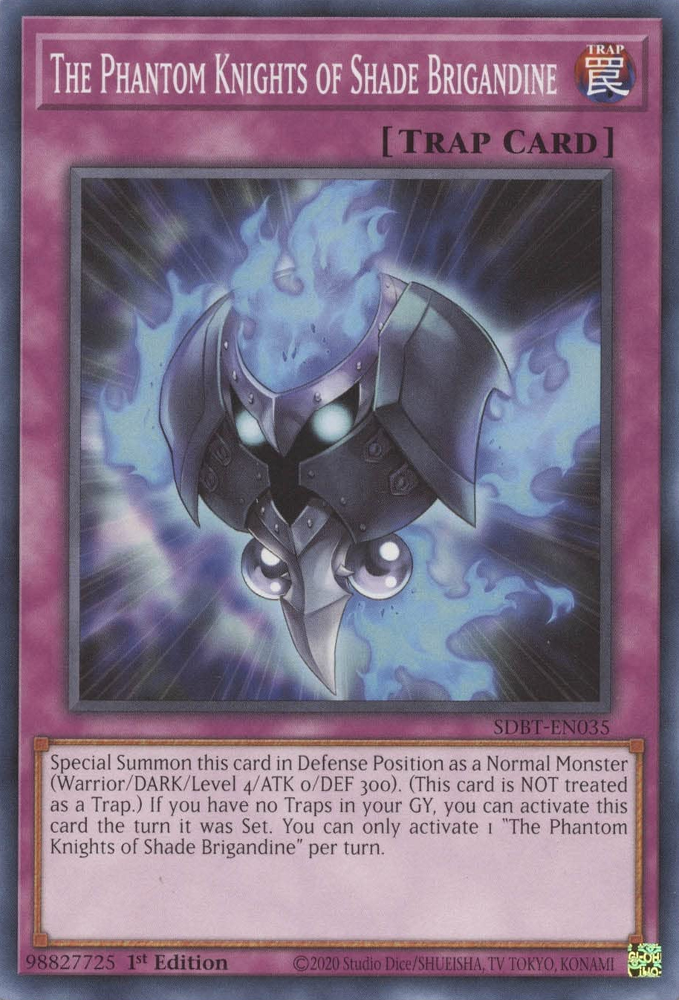 The Phantom Knights of Shade Brigandine [SDBT-EN035] Common | Card Merchant Takapuna