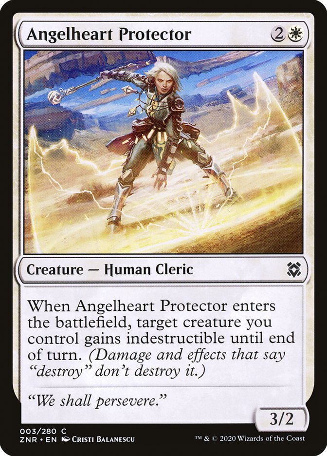 Angelheart Protector [Zendikar Rising] | Card Merchant Takapuna