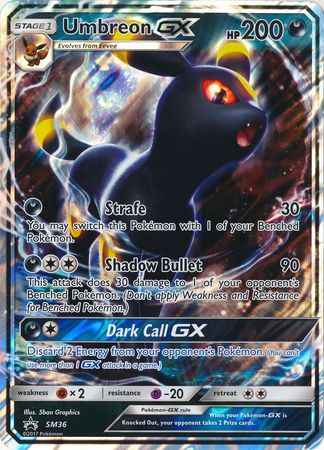 Umbreon GX (SM36) (Jumbo Card) [Sun & Moon: Black Star Promos] | Card Merchant Takapuna