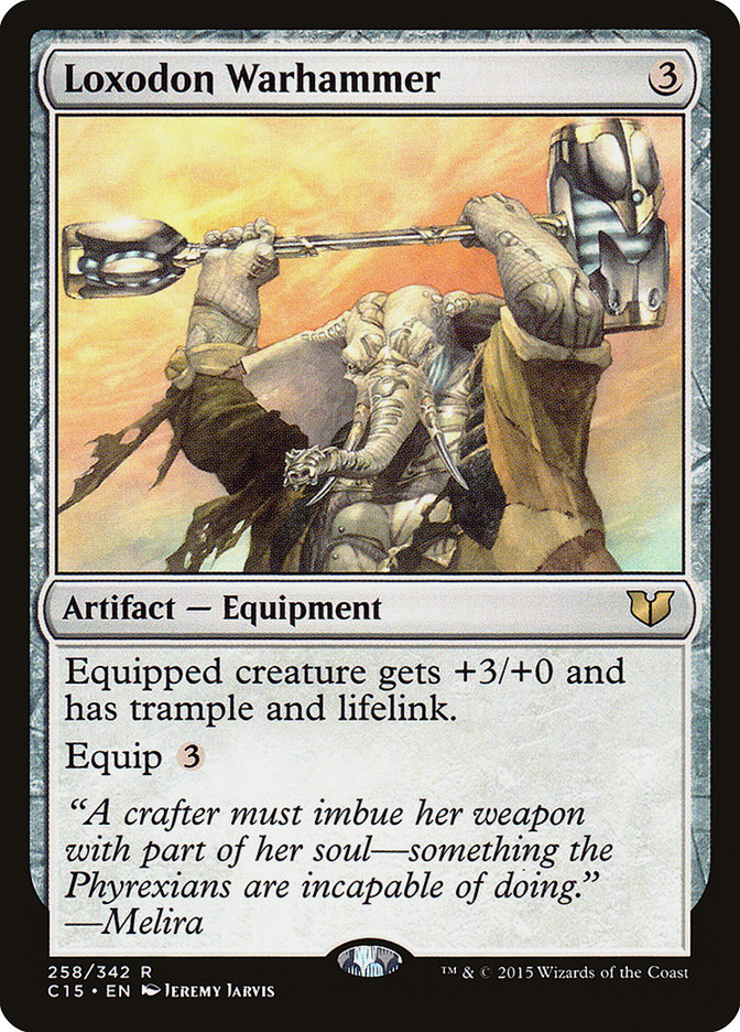 Loxodon Warhammer [Commander 2015] | Card Merchant Takapuna