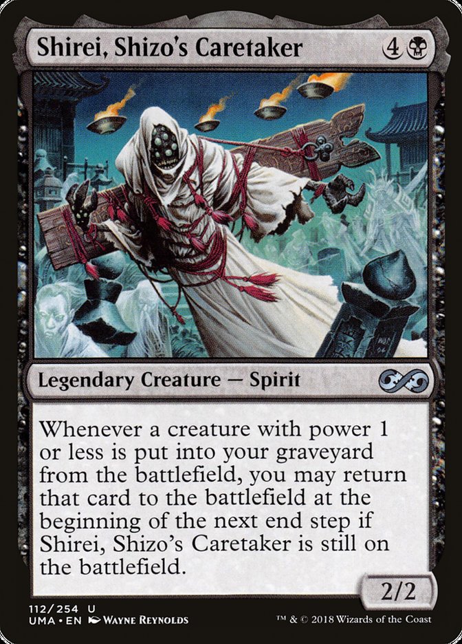 Shirei, Shizo's Caretaker [Ultimate Masters] | Card Merchant Takapuna