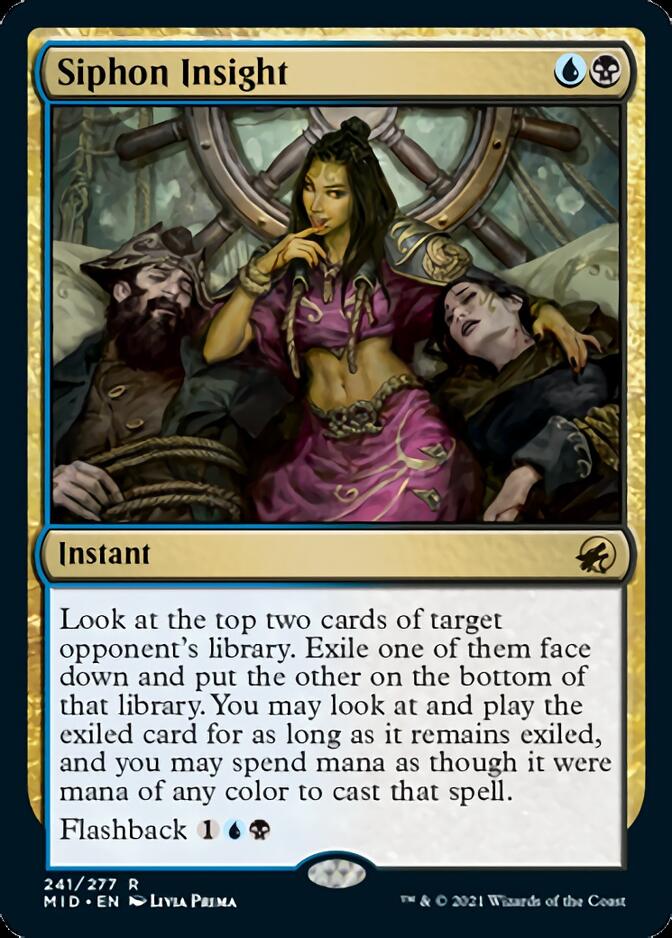Siphon Insight [Innistrad: Midnight Hunt] | Card Merchant Takapuna