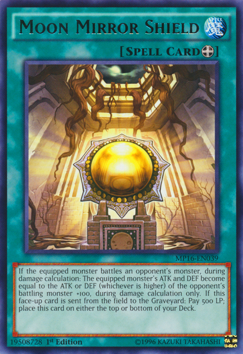 Moon Mirror Shield [MP16-EN039] Rare | Card Merchant Takapuna