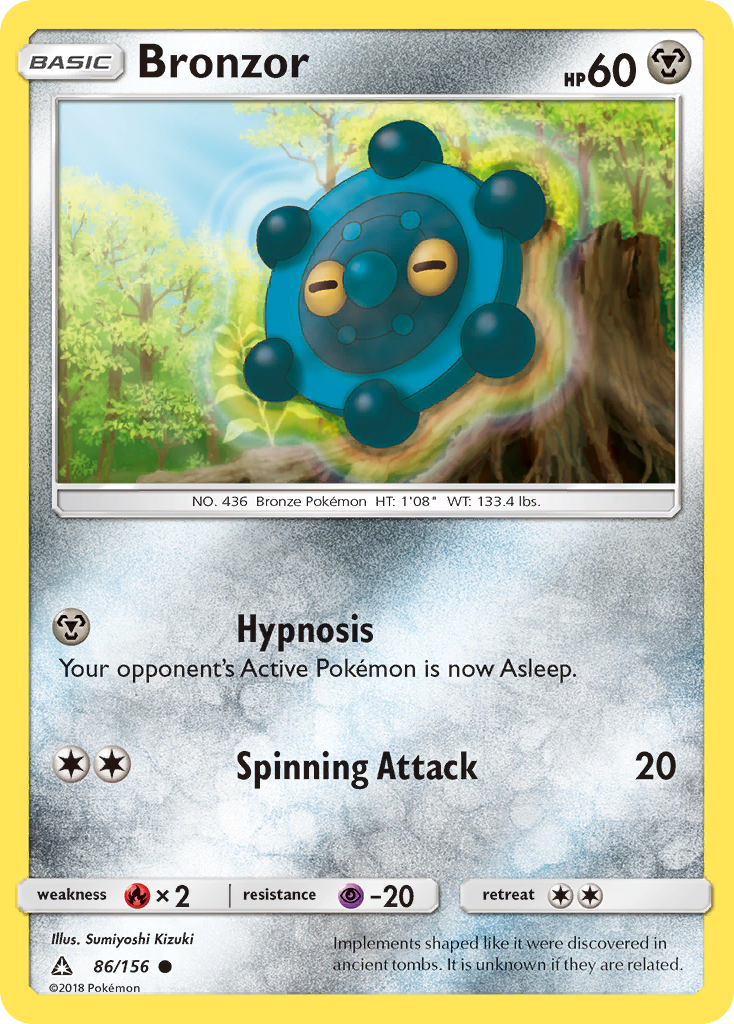 Bronzor (86/156) [Sun & Moon: Ultra Prism] | Card Merchant Takapuna