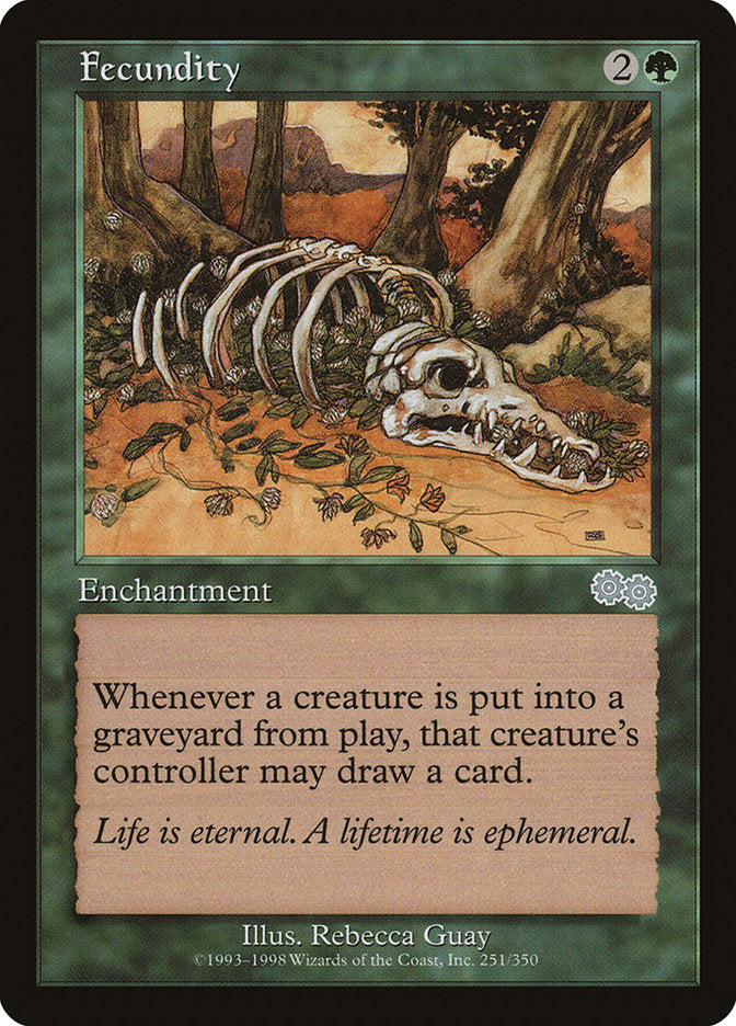 Fecundity [Urza's Saga] | Card Merchant Takapuna