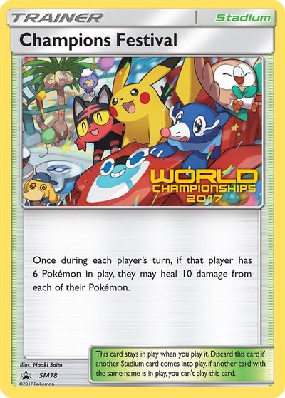 Champions Festival (SM78) (2017) [Sun & Moon: Black Star Promos] | Card Merchant Takapuna