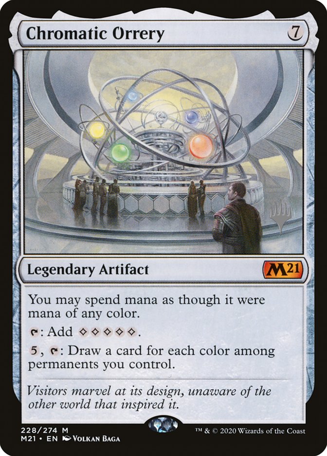 Chromatic Orrery (Promo Pack) [Core Set 2021 Promos] | Card Merchant Takapuna