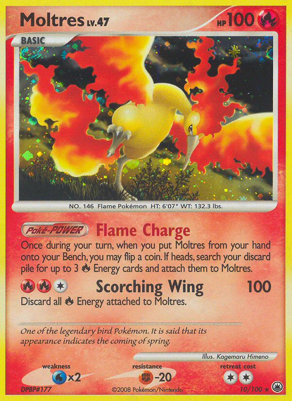 Moltres (10/100) [Diamond & Pearl: Majestic Dawn] | Card Merchant Takapuna