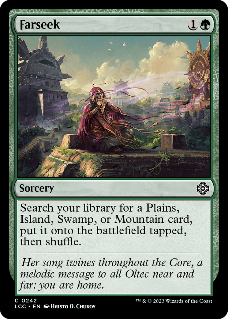 Farseek [The Lost Caverns of Ixalan Commander] | Card Merchant Takapuna