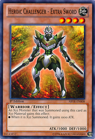 Heroic Challenger - Extra Sword [ABYR-EN008] Common | Card Merchant Takapuna