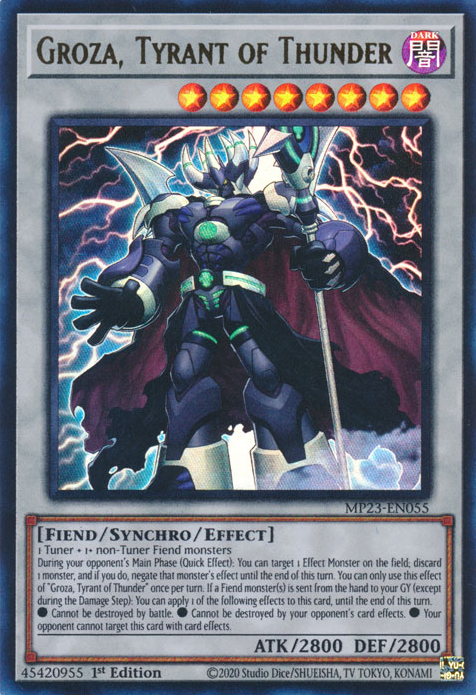 Groza, Tyrant of Thunder [MP23-EN055] Ultra Rare | Card Merchant Takapuna
