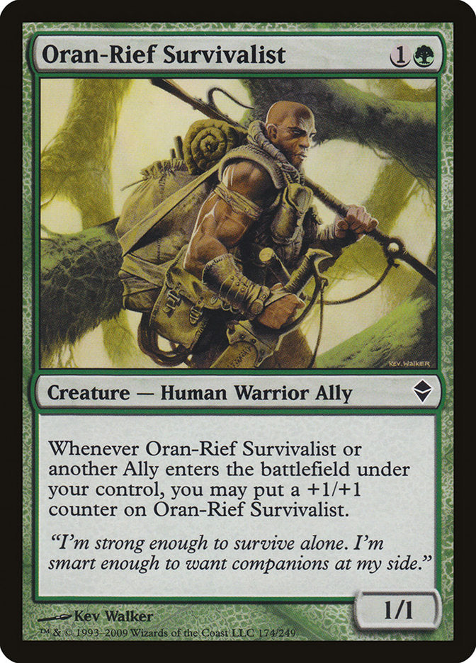 Oran-Rief Survivalist [Zendikar] | Card Merchant Takapuna