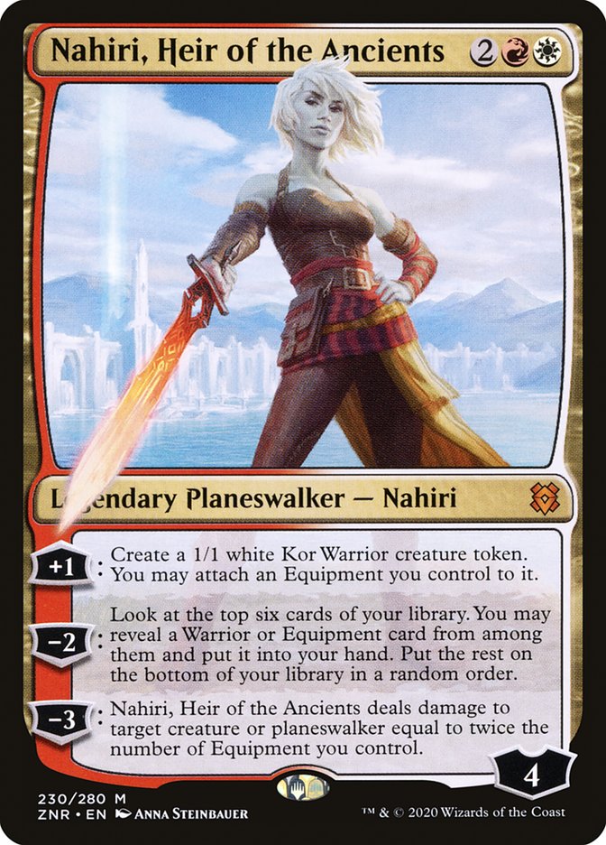 Nahiri, Heir of the Ancients [Zendikar Rising] | Card Merchant Takapuna