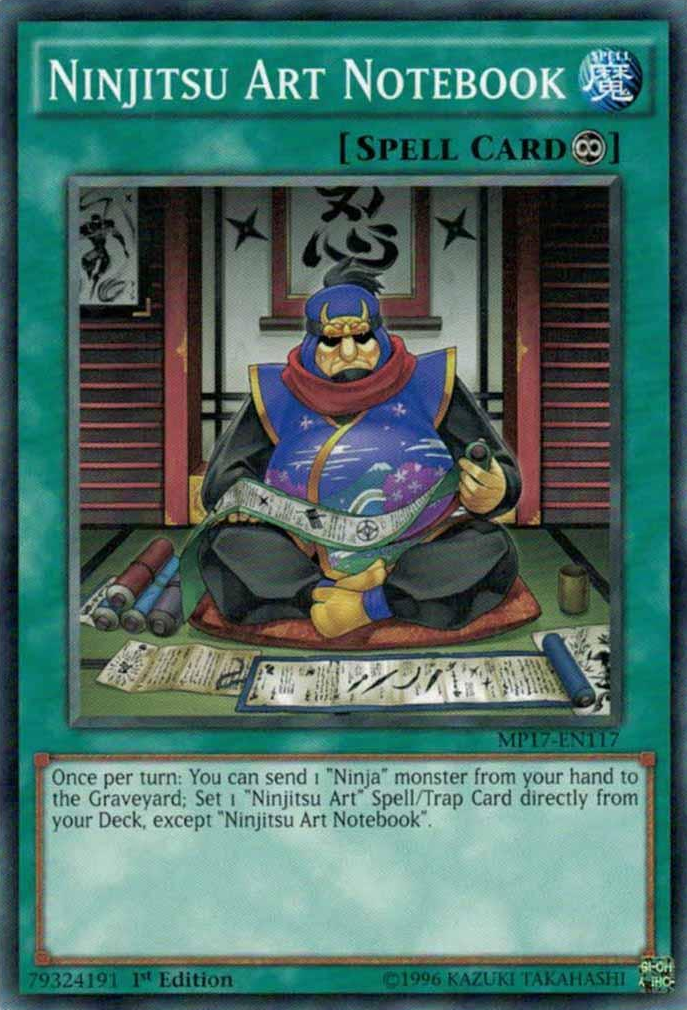 Ninjitsu Art Notebook [MP17-EN117] Common | Card Merchant Takapuna