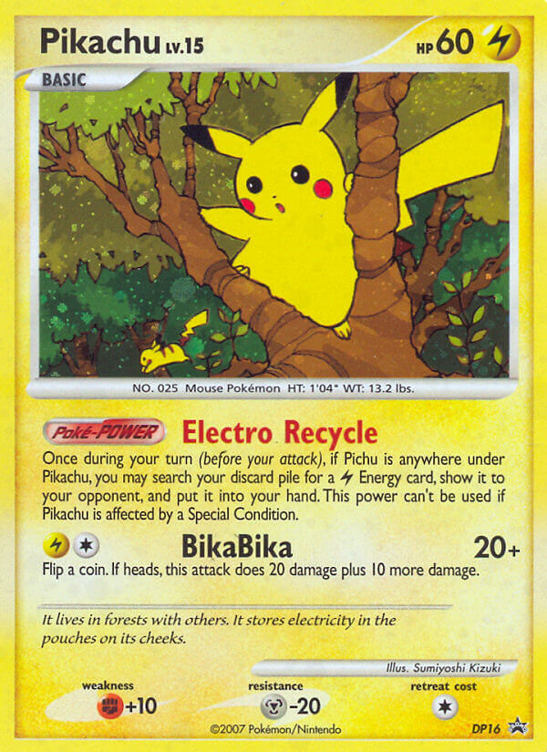 Pikachu (DP16) [Diamond & Pearl: Black Star Promos] | Card Merchant Takapuna