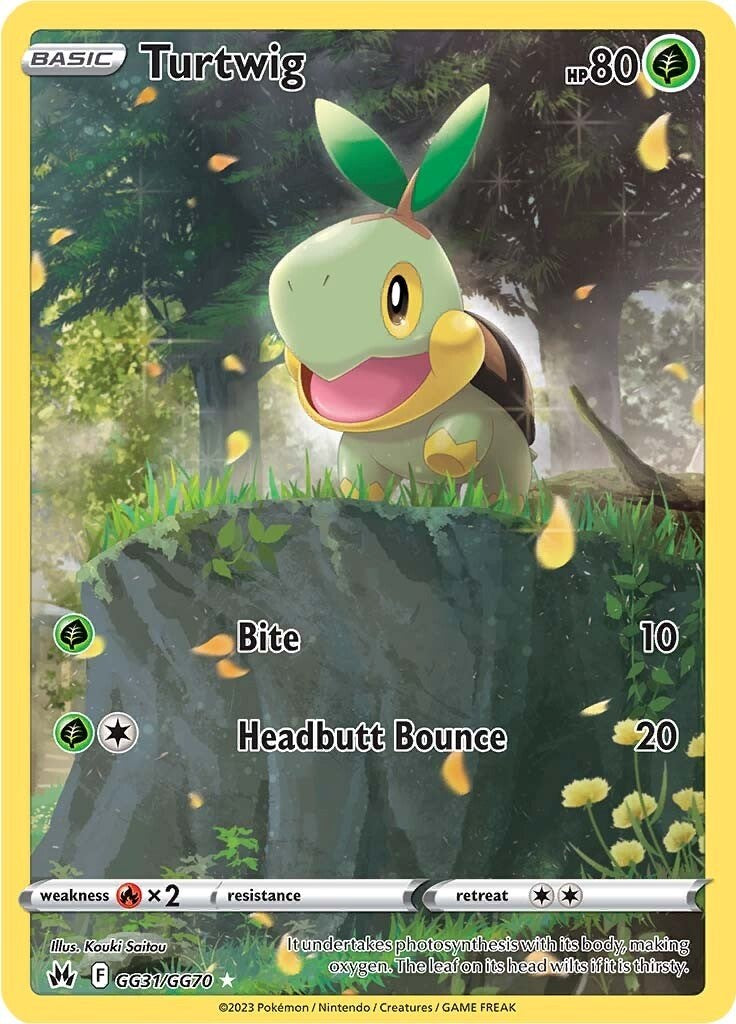 Turtwig (GG31/GG70) [Sword & Shield: Crown Zenith] | Card Merchant Takapuna