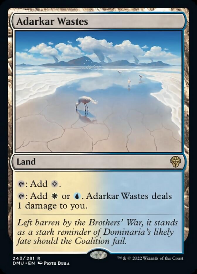 Adarkar Wastes [Dominaria United] | Card Merchant Takapuna