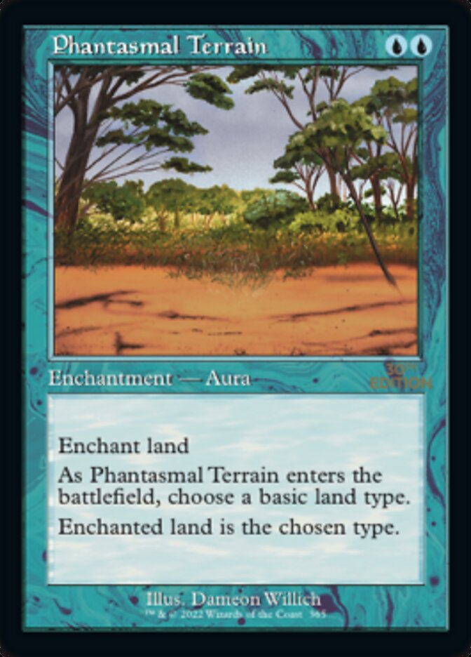 Phantasmal Terrain (Retro) [30th Anniversary Edition] | Card Merchant Takapuna