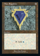 Mox Sapphire (Retro) [30th Anniversary Edition] | Card Merchant Takapuna