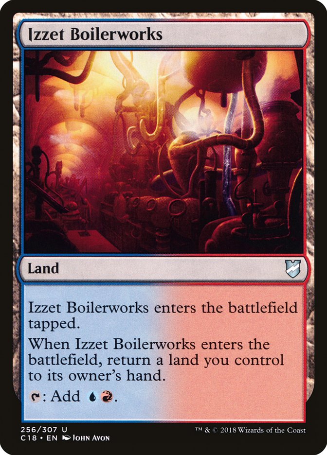 Izzet Boilerworks [Commander 2018] | Card Merchant Takapuna
