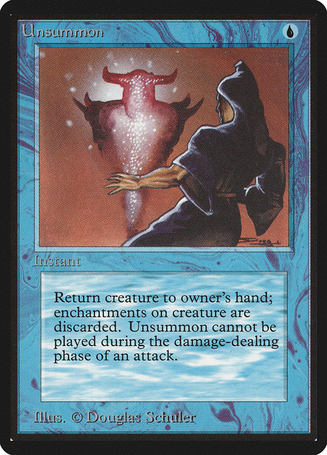 Unsummon [Beta Edition] | Card Merchant Takapuna