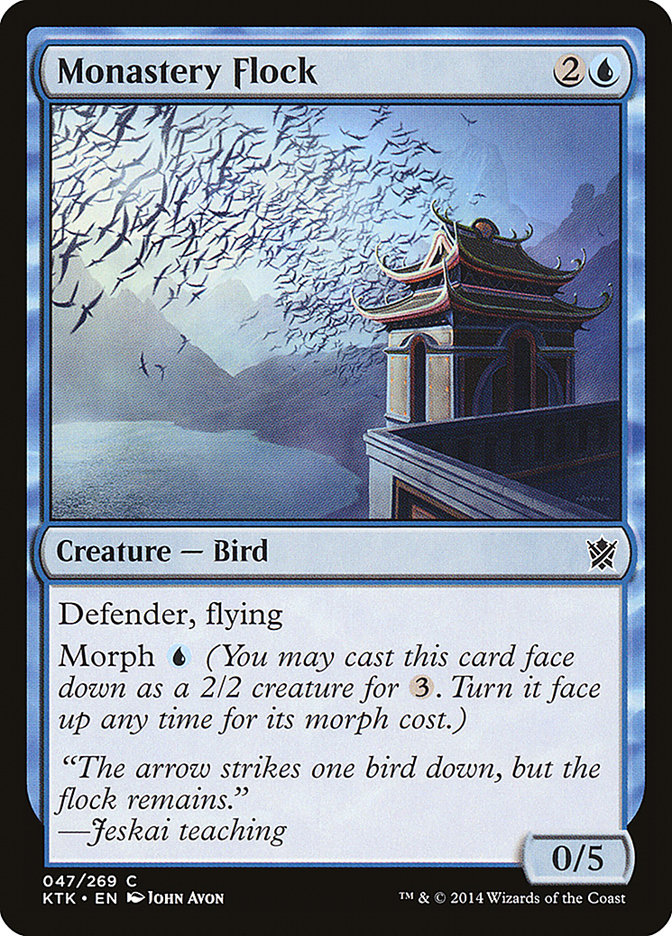 Monastery Flock [Khans of Tarkir] | Card Merchant Takapuna