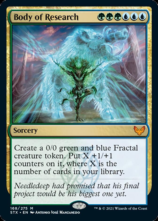 Body of Research [Strixhaven: School of Mages] | Card Merchant Takapuna