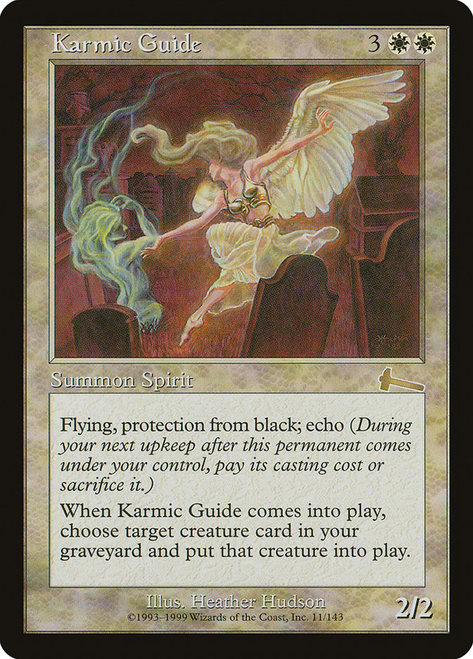 Karmic Guide [Urza's Legacy] | Card Merchant Takapuna