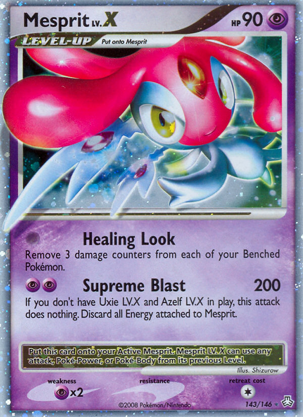 Mesprit LV.X (143/146) [Diamond & Pearl: Legends Awakened] | Card Merchant Takapuna