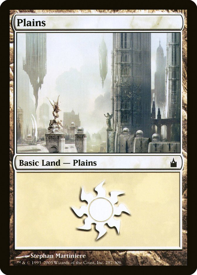 Plains (287) [Ravnica: City of Guilds] | Card Merchant Takapuna