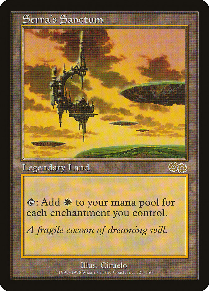 Serra's Sanctum [Urza's Saga] | Card Merchant Takapuna