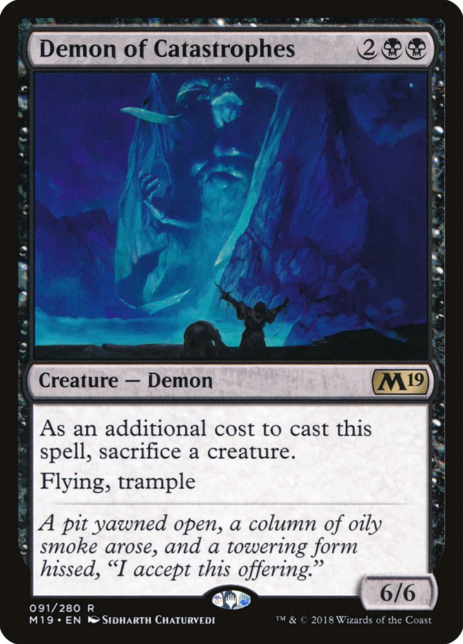 Demon of Catastrophes [Core Set 2019] | Card Merchant Takapuna