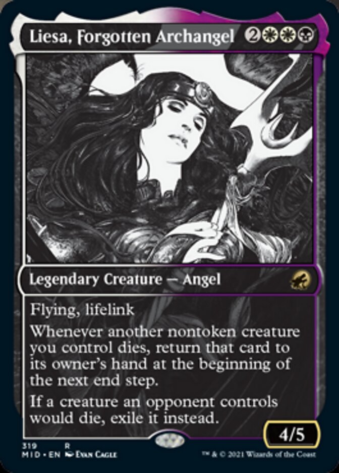 Liesa, Forgotten Archangel (Showcase Eternal Night) [Innistrad: Midnight Hunt] | Card Merchant Takapuna