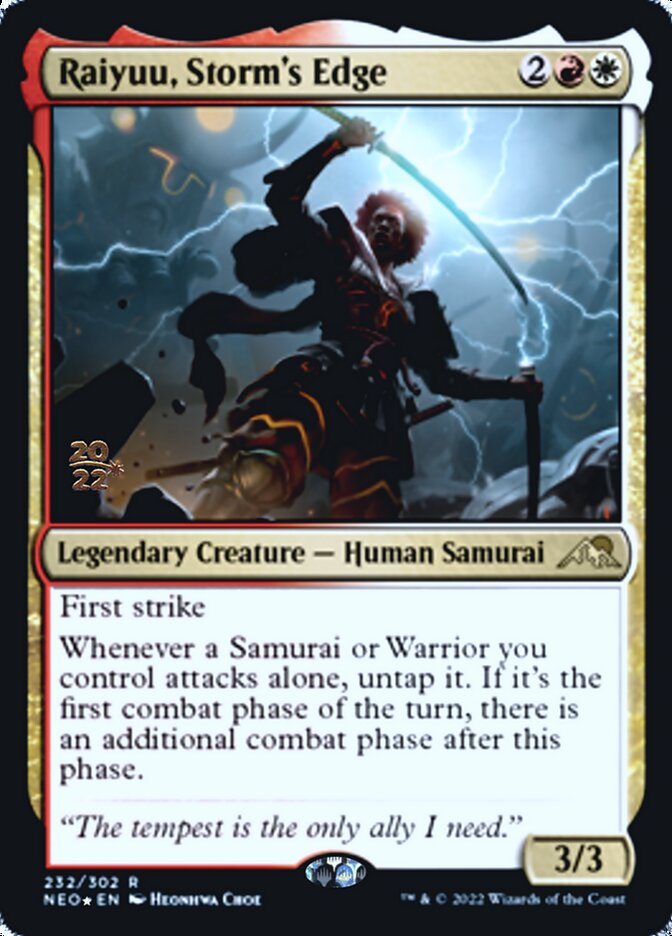 Raiyuu, Storm's Edge [Kamigawa: Neon Dynasty Prerelease Promos] | Card Merchant Takapuna