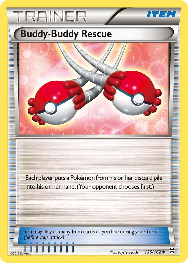 Buddy-Buddy Rescue (135/162) [XY: BREAKthrough] | Card Merchant Takapuna