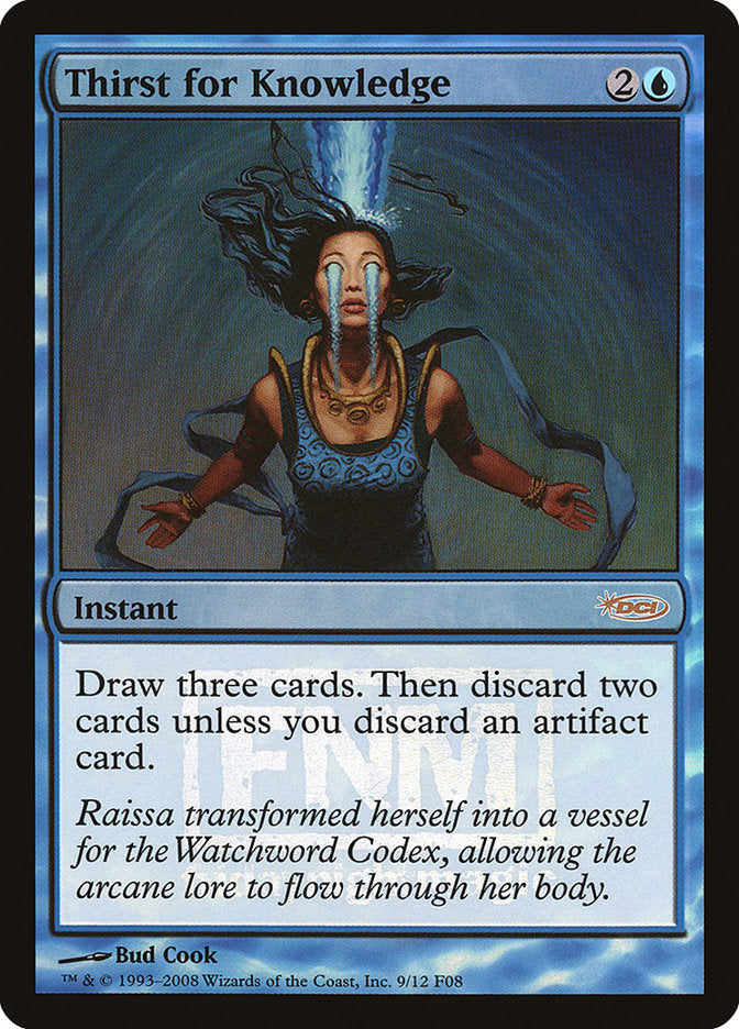 Thirst for Knowledge [Friday Night Magic 2008] | Card Merchant Takapuna