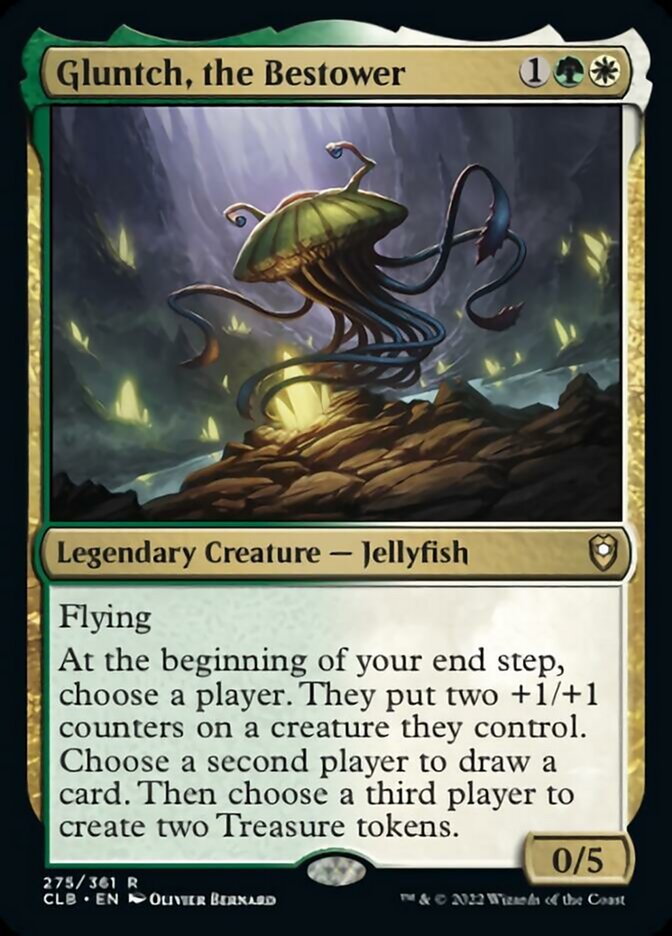 Gluntch, the Bestower [Commander Legends: Battle for Baldur's Gate] | Card Merchant Takapuna